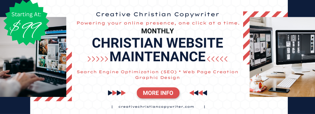 Monthly Christian Website Maintenance